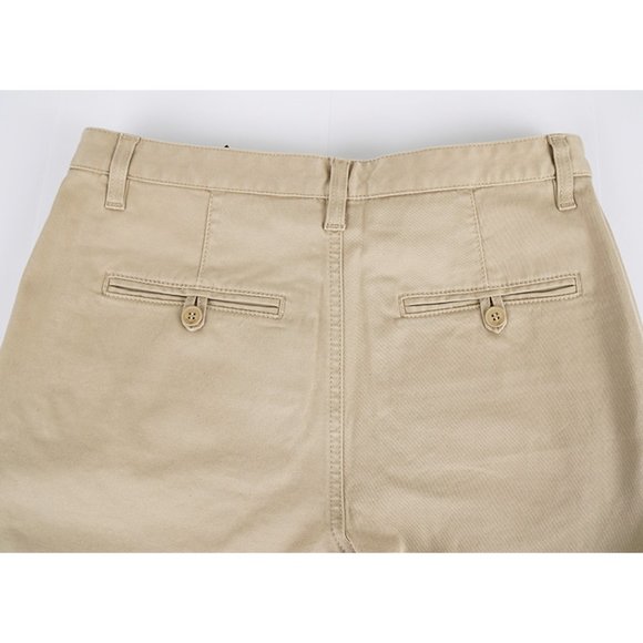 NWT Saint Laurent Tan Classic Chino Cropped Fall Khaki Chino Cropped Pants US 28 - Picture 10 of 16